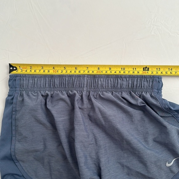 Nike Dry Tempo Obsidian blue gray classic fit sweat wicking running shorts - Picture 11 of 14